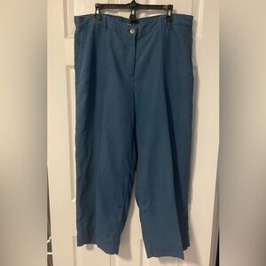 J.Jill Wide Leg Linen Pants